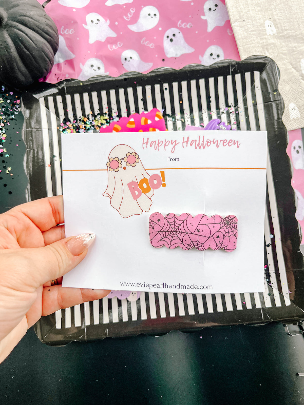 Spooky Cute Halloween Hair Clip
