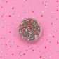 Hot Pink Star Hair Glitter