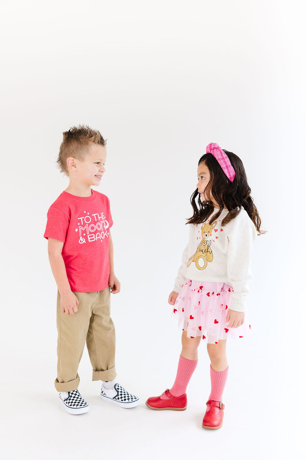 Pink Tweed Knotted Headband for Girls & Women