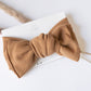 Neutral Baby Bow Turban