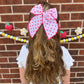 Pink Apple Bow