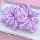 Pink Gingham Oversized Scrunchy