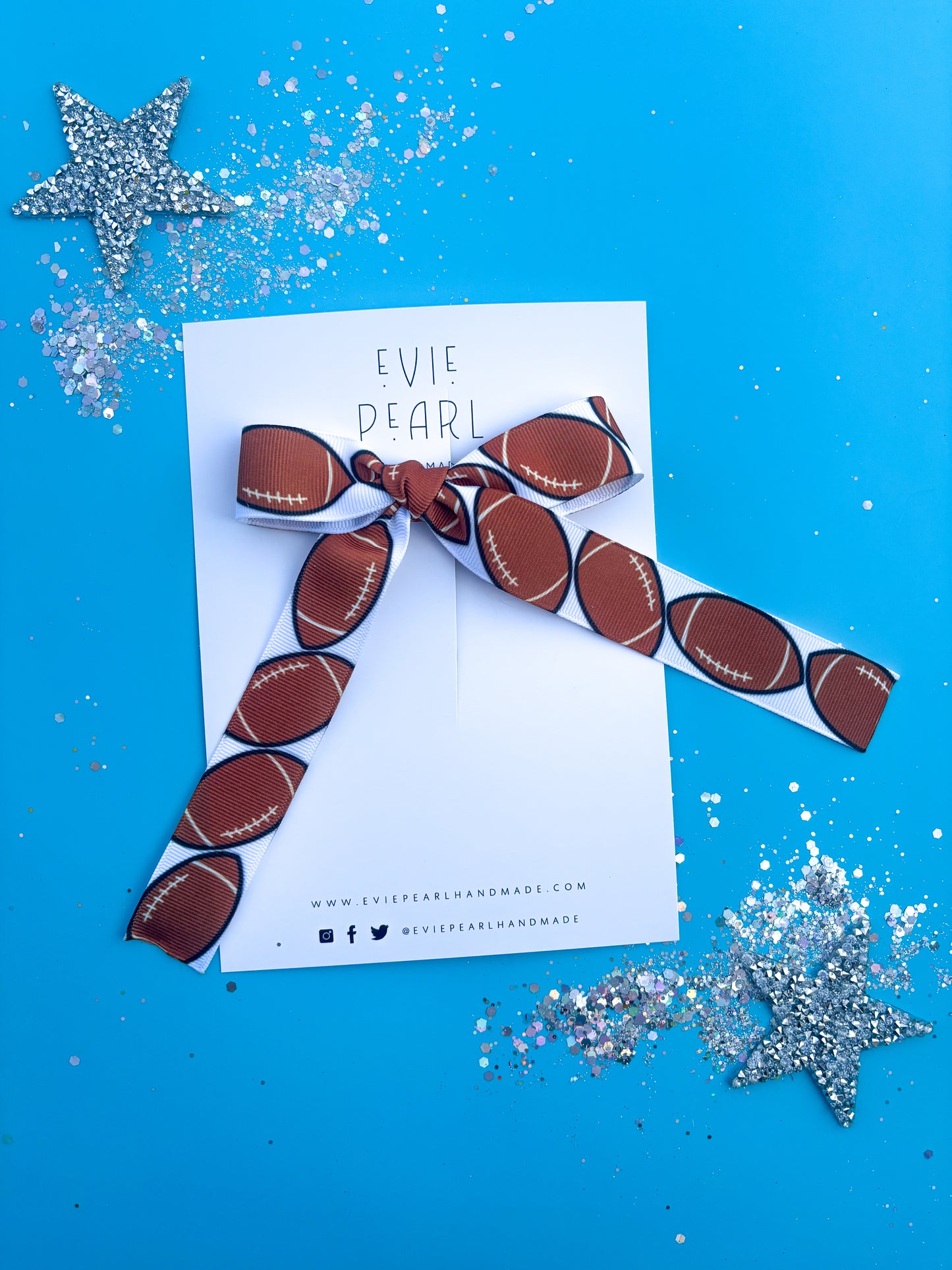 Sports Large Ribbon Bow