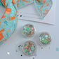 Showgirl Teal Orange & Silver Hair Glitter Gel for Girls