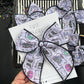 Ghostie Skully Frames Hair Bow