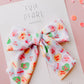 Large Conversation Heart Pinwheel Bow