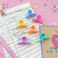 Mini Beaded Claw Clip Set of Six