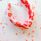 Red Lips Knotted Headband