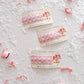 Pink Santa Single Snap Clip