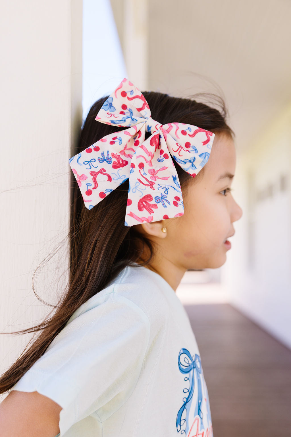 4th of July Bows on Bows Medium Sailor Bow