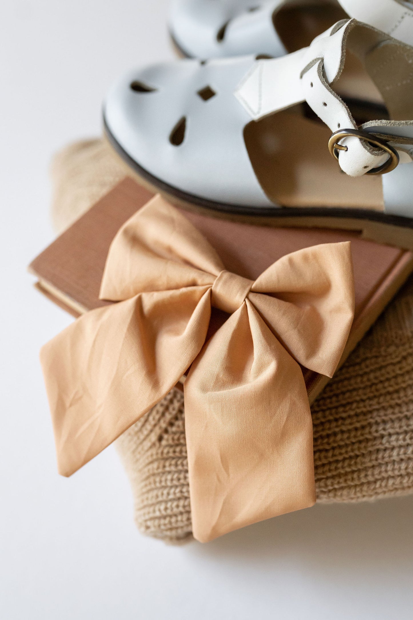 Butterscotch Sailor Bow