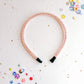 Light Pink Sparkle Glitter Headband