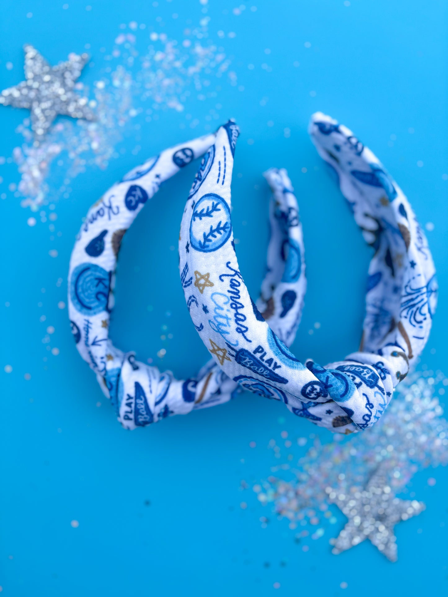 Kansas City Patches Knotted Headband Girls & Women