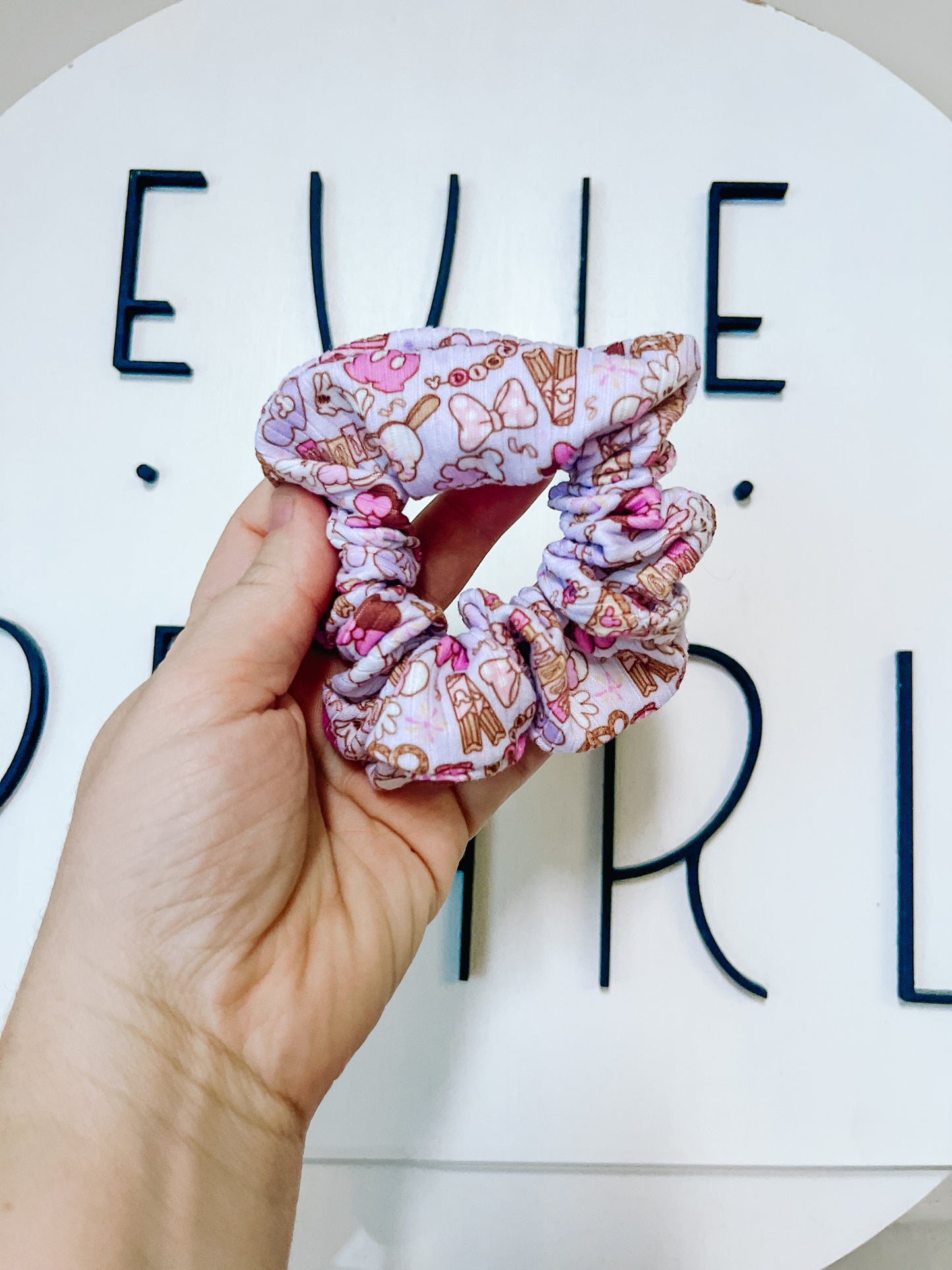 Snacks Mickey girls scrunchy