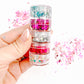 Stack of 5 Hair Glitter Gel