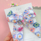 Heirloom Daisy Patchwork XL Pinwheel Bow