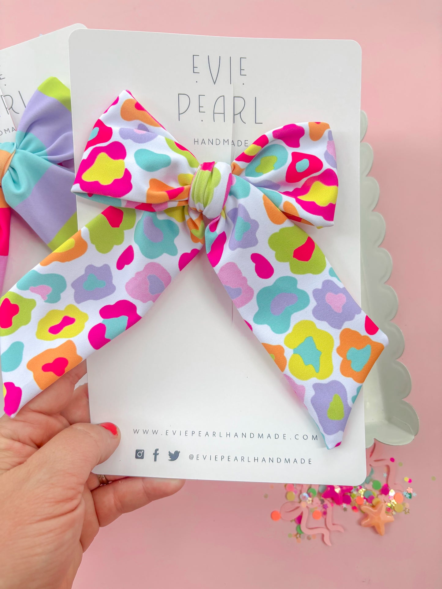 Swim XL Pinwheel Bow