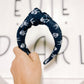 Peace| Skelly Knotted Headband for Girls & Women