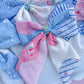 Heirloom Patchwork Quilted Medium Sailor Bow for Girls & Women