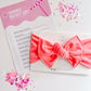 Monthly Baby Bow Turban