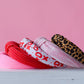 Leopard Knit Knotted Headband for Girls & Women