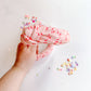 Pink Candy Cane Knotted Headband