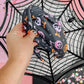 Black|Pumpkin Bow Buckets Knotted Headband for Girls & Women