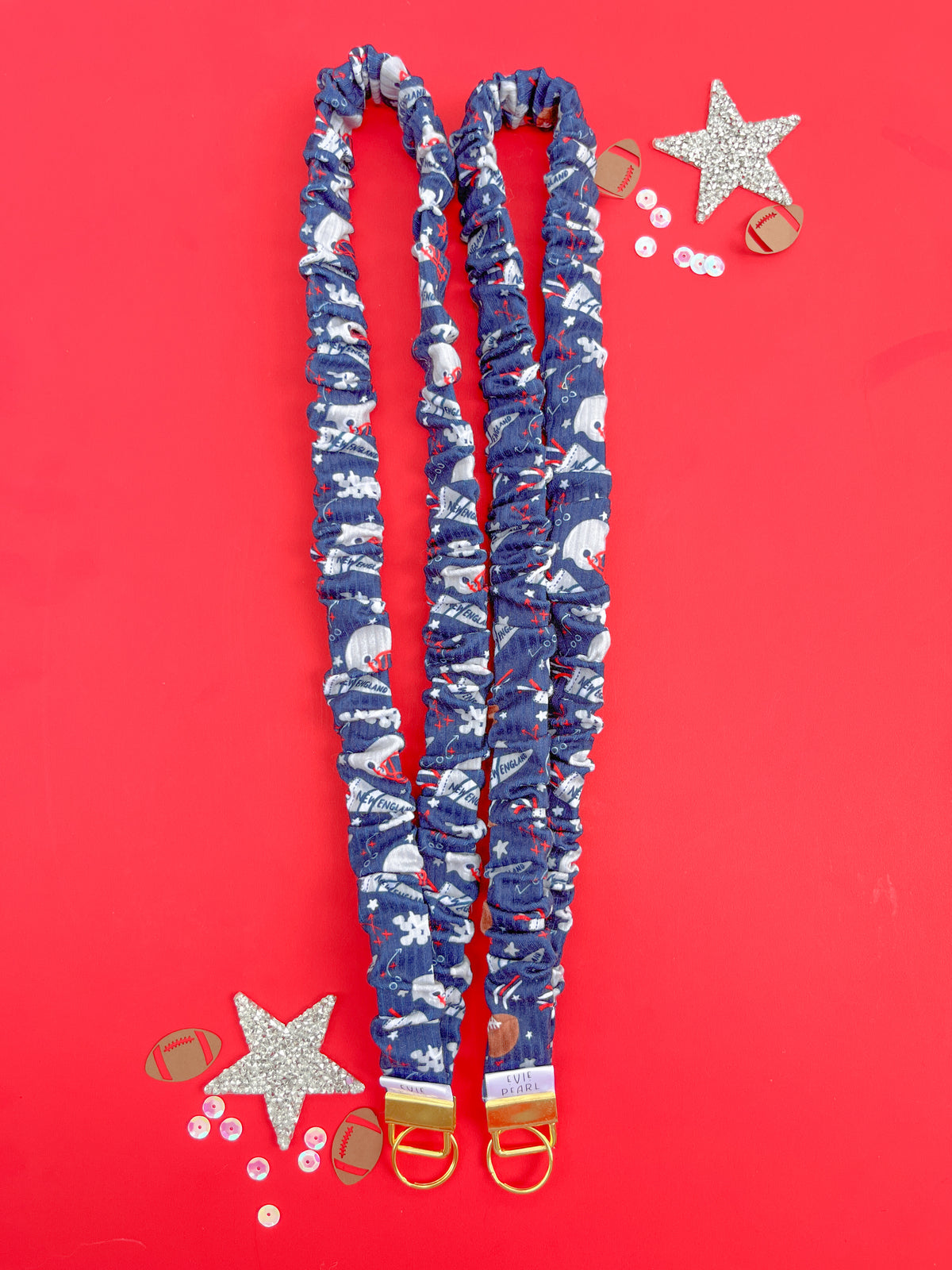 New England Patriots Hair Accessories | Bows, Scrunchies & Headbands