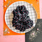 Black|Pink Candy Corn Oversized Scrunchie