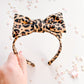 Leopard Bow Headband