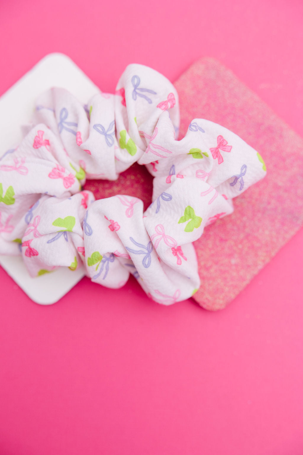 Neon Bow Era Oversized Scrunchy