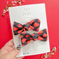 Kansas City Black Kingdom Knot Bow Pigtail Set