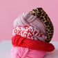 Leopard Knit Knotted Headband for Girls & Women