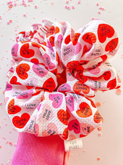 Valentine Oversized Scrunchy