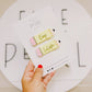 PREORDER: Personalized Pencil Hair Clip