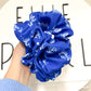 Blue Kansas City Oversized Scrunchie