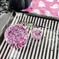 BOO-tiful! - Pink + White + Black Halloween Hair Glitter