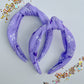 KSU Go State Purple Cats Knotted Headband for girls & women