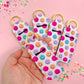 Smiley Chapstick Keychain