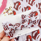 Football Hearts KC Baby Bow Turban