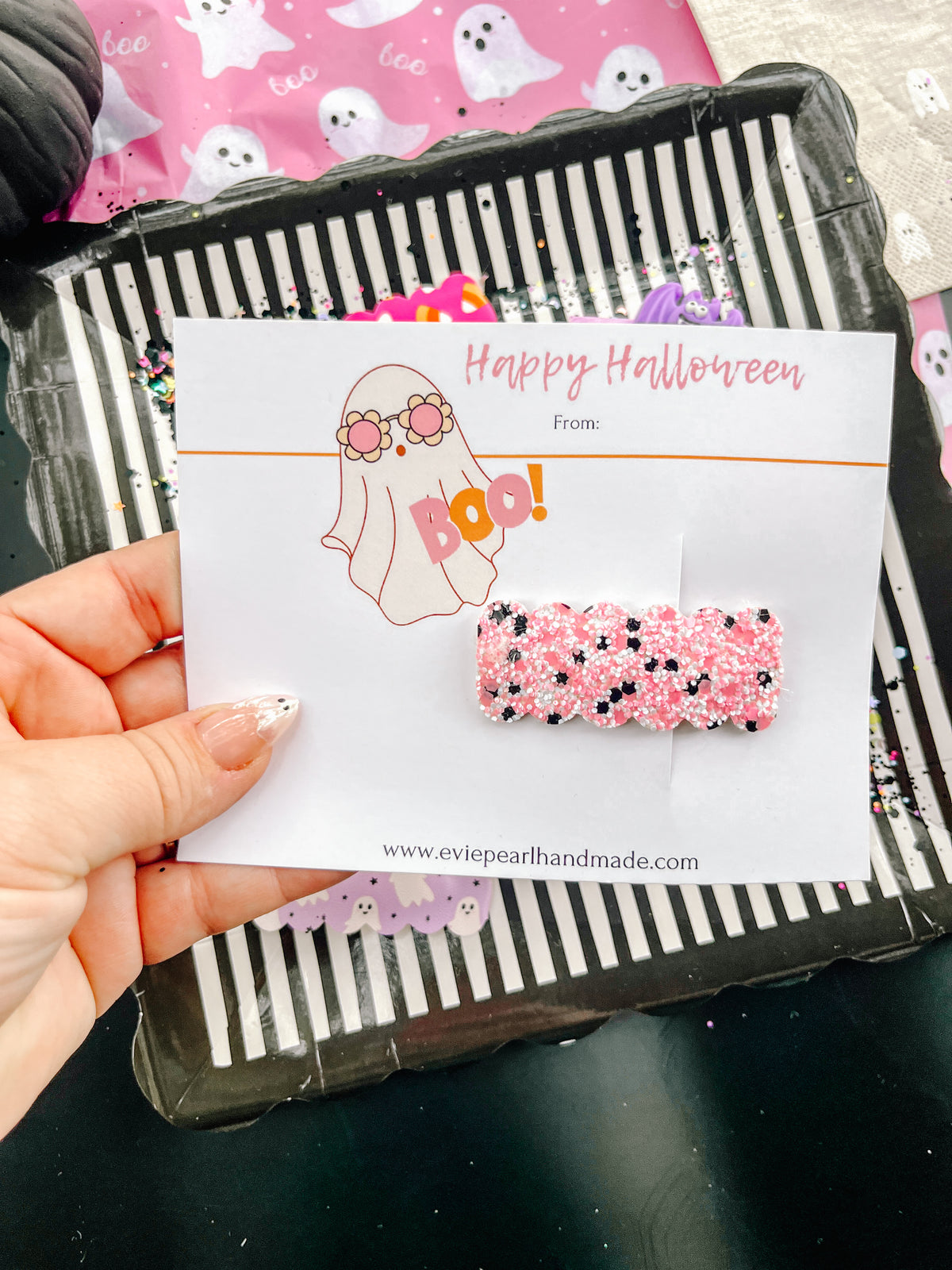 Spooky Cute Halloween Hair Clip