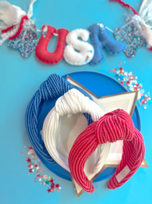 Ribbed Knotted Headband