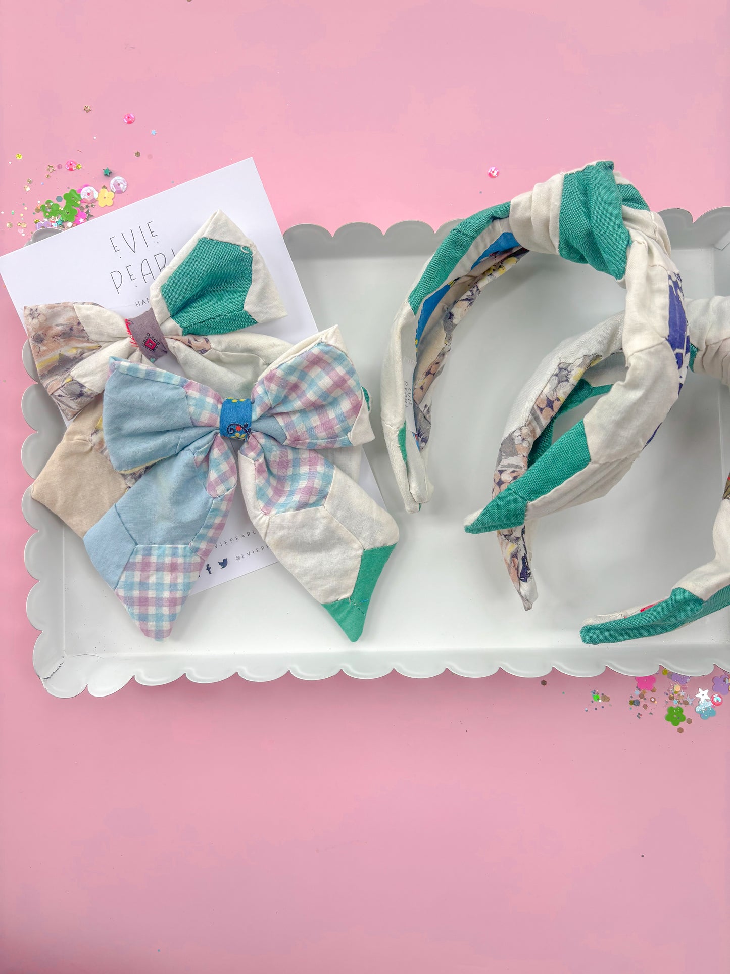 Vintage Heirloom Medium Sailor Hair Bow