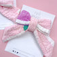 Pinks Quilted Medium Sailor Hair Bow