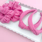 Taffy Pink Ribbed Knotted Headband