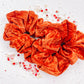 Pumpkin Spice Velvet Luxe Oversized Scrunchy