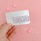 Snow Cone Sparkle Snap Clip