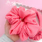 Coral Ribbed Teacher Gift Set- Lanyard| Knotted Headband| Scrunchie