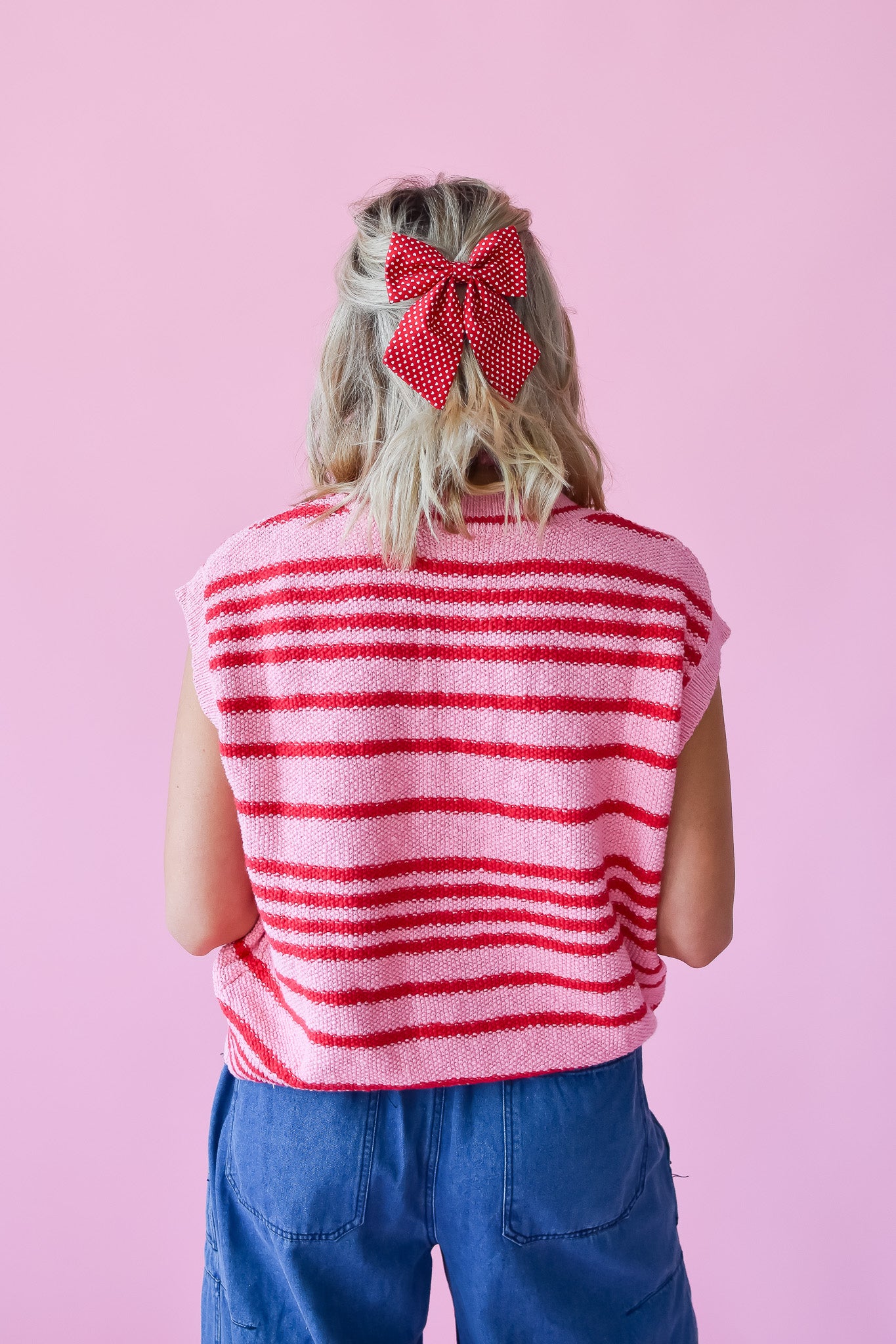 Red Heart Medium Sailor Bow