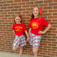 Red KC Bows XL Pinwheel Bow
